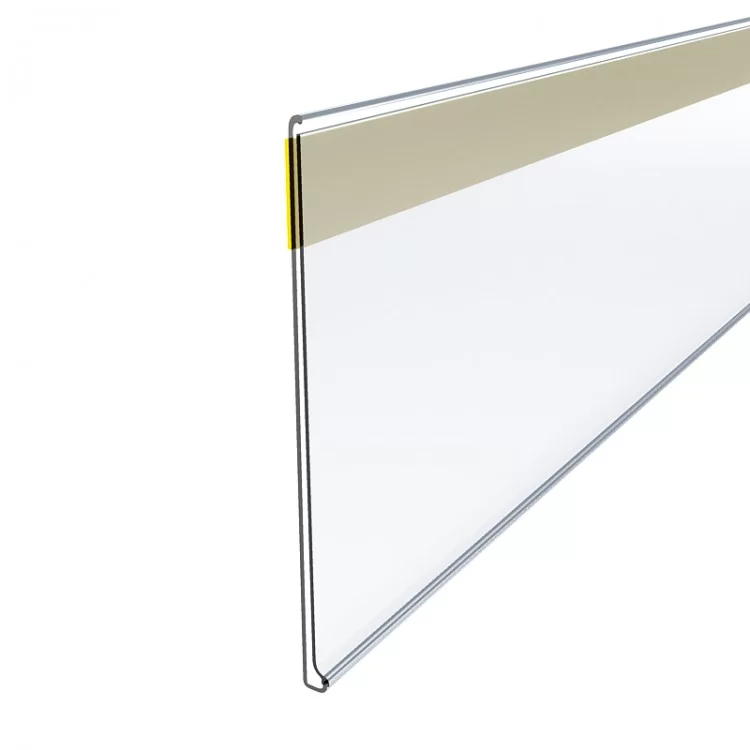 Self-adhesive price tag holder DBR